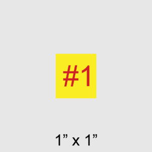 F.D - Electrical BLDG Disconnect Number #1 Placard, SKU 233-16