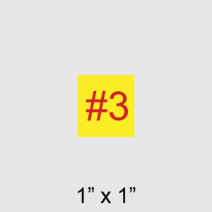 F.D - Electrical BLDG Disconnect Number #3 Placard, SKU 235-16