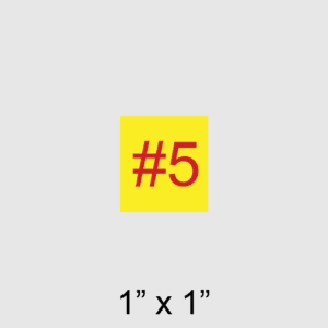 F.D - Electrical BLDG Disconnect Number #5 Placard, SKU 237-16